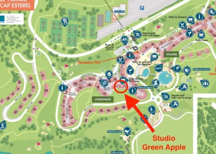 Apple Cap Esterel アパート